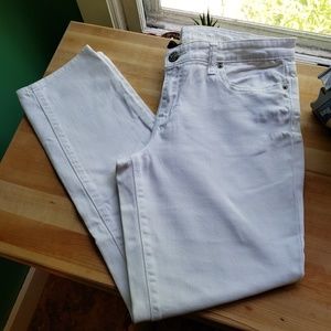 Gap white denim